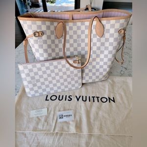 Damier Azur Neverfull MM